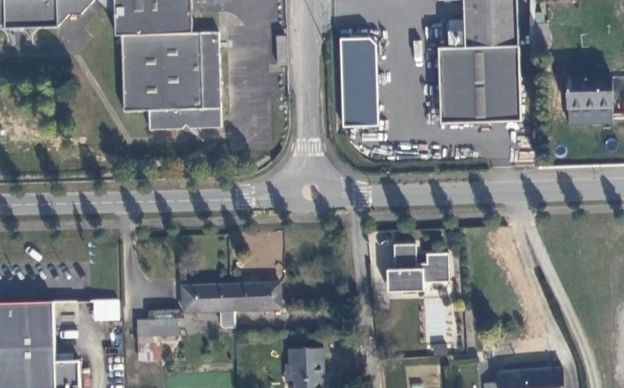 Vue aérienne du Mini-giratoire n°1813853581