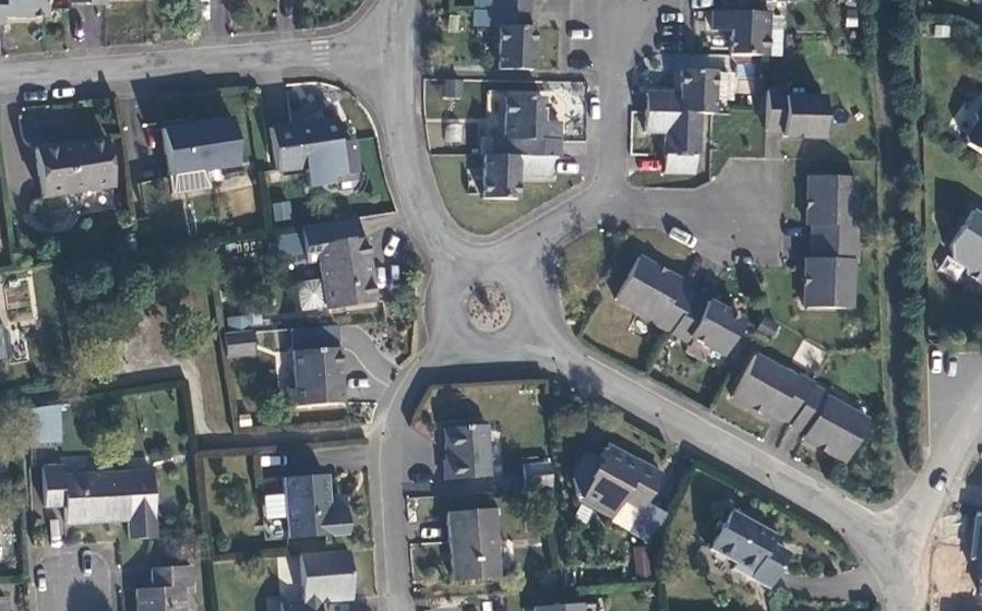 Vue aérienne du Mini-giratoire n°1813876325