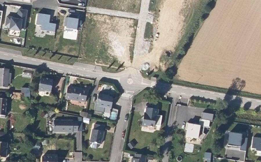 Vue aérienne du Mini-giratoire n°1816992740