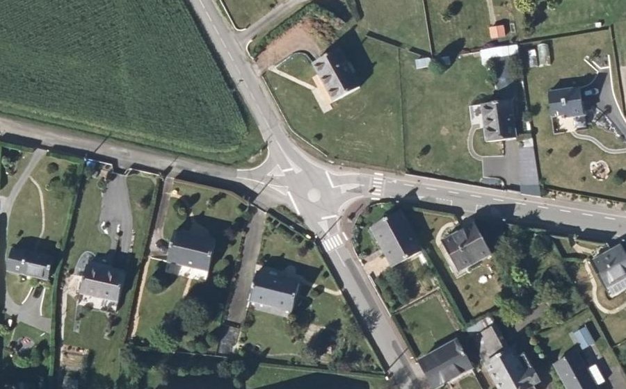 Vue aérienne du Mini-giratoire n°1816992751