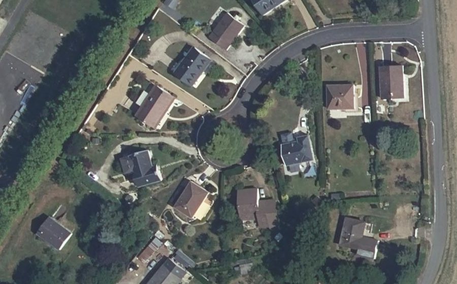 Vue aérienne du Mini-giratoire n°1817417082