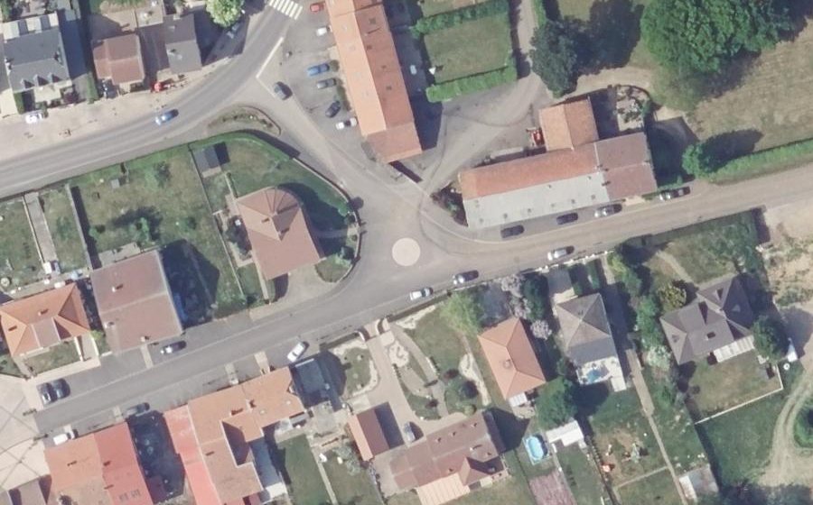 Vue aérienne du Mini-giratoire n°1818038313