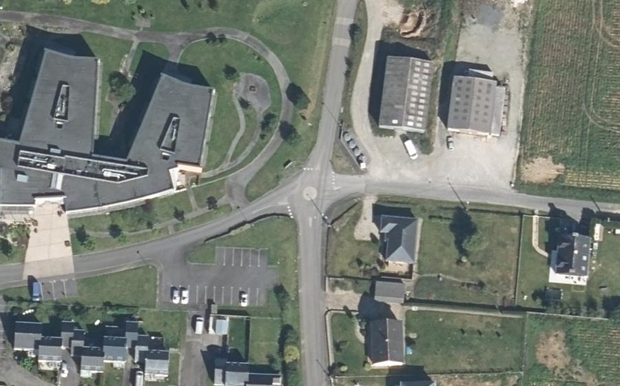 Vue aérienne du Mini-giratoire n°1820488309