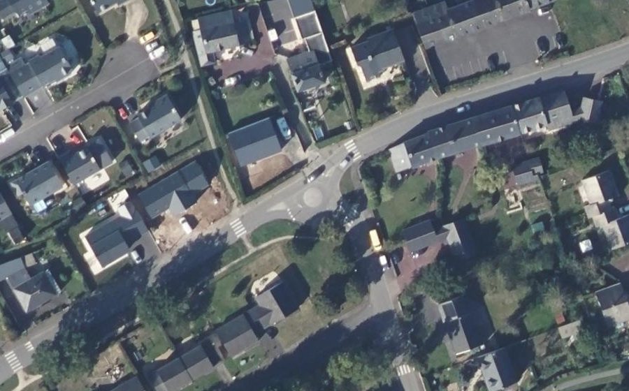 Vue aérienne du Mini-giratoire n°1820719871