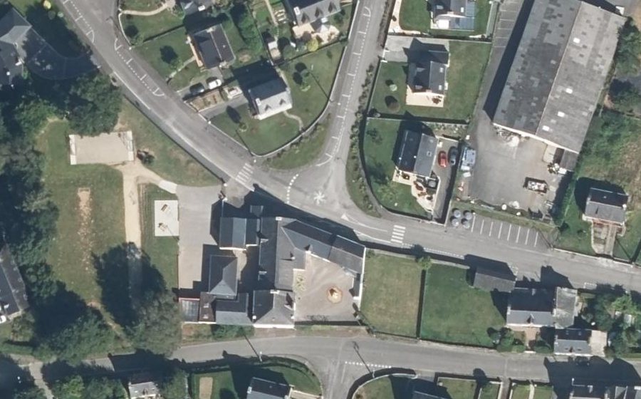 Vue aérienne du Mini-giratoire n°1820803409