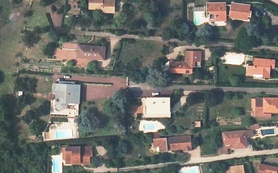 Vue aérienne du Mini-giratoire n°1821190548
