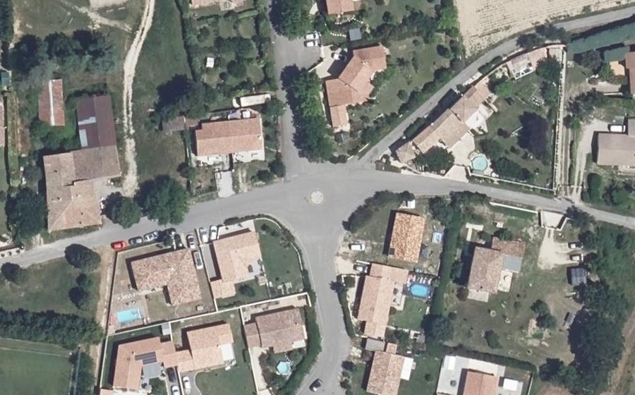Vue aérienne du Mini-giratoire n°1821773965