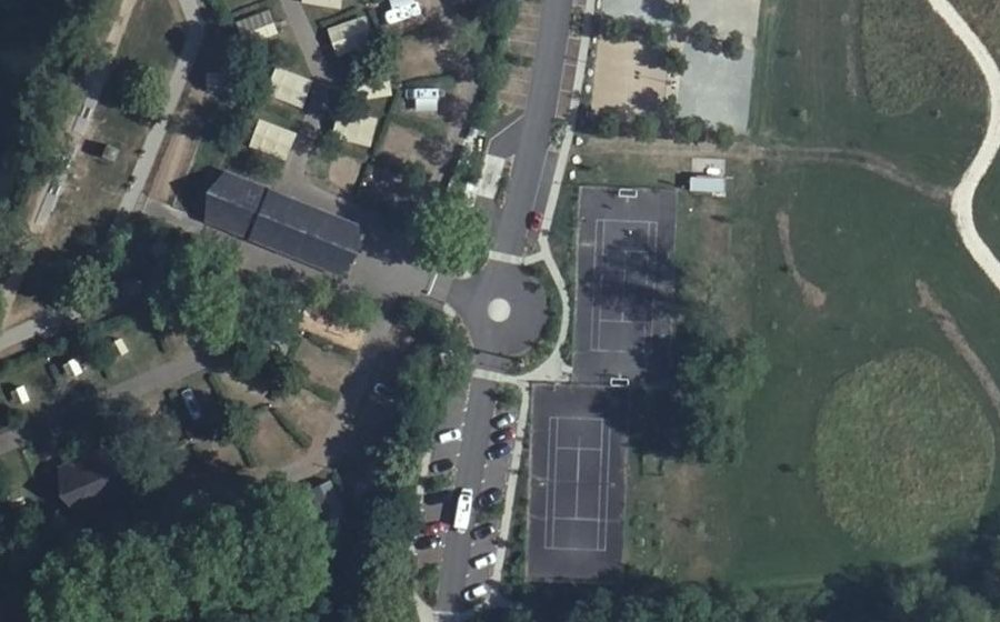 Vue aérienne du Mini-giratoire n°1822742455