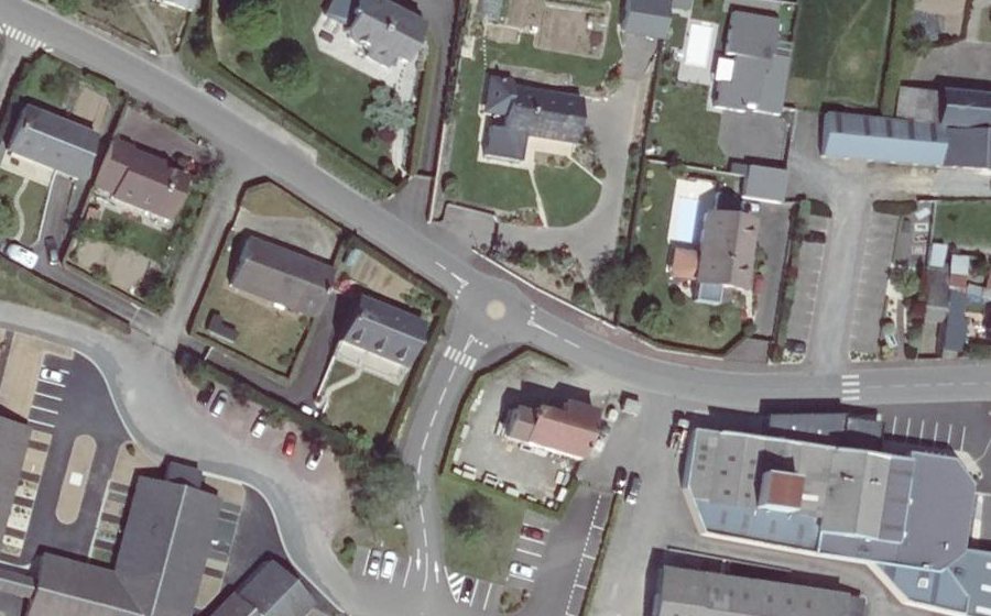 Vue aérienne du Mini-giratoire n°1823298416