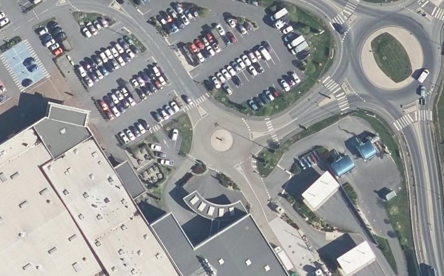 Vue aérienne du Mini-giratoire n°1824010315