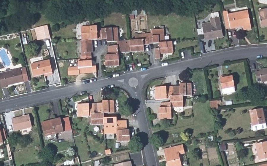 Vue aérienne du Mini-giratoire n°1824405259