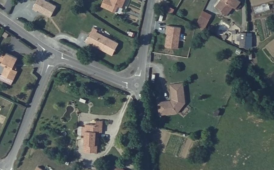 Vue aérienne du Mini-giratoire n°1825159237
