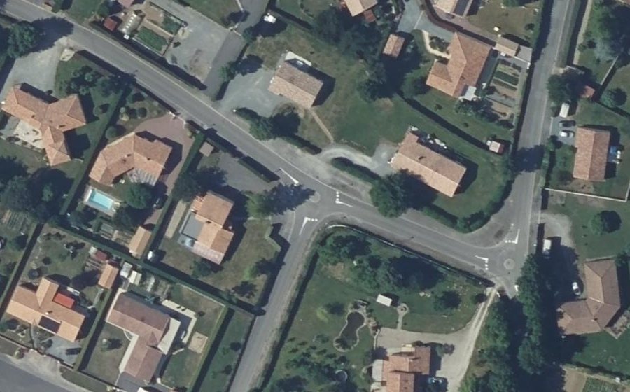 Vue aérienne du Mini-giratoire n°1825159339
