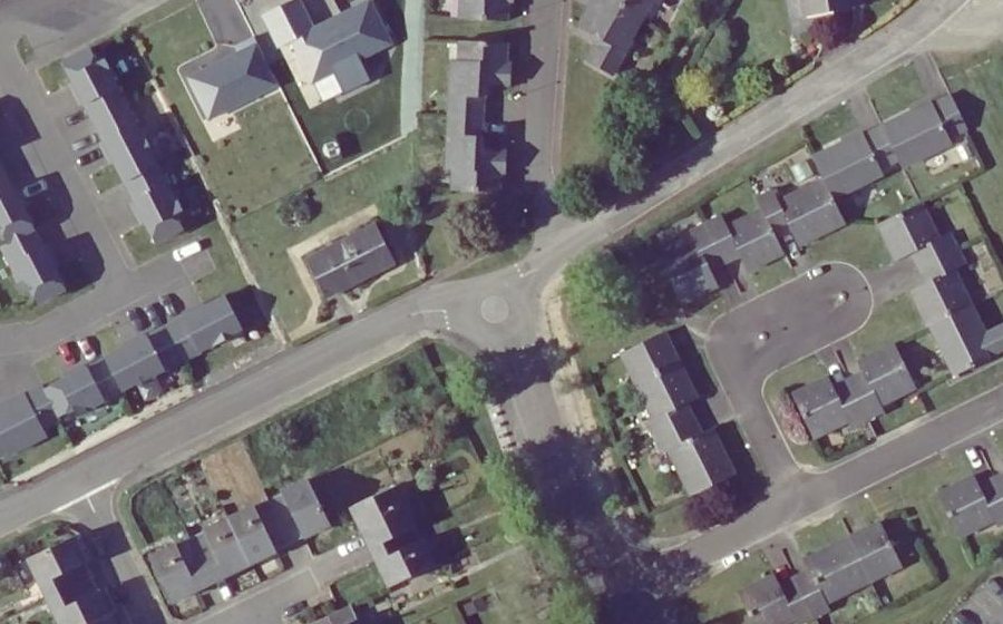 Vue aérienne du Mini-giratoire n°1826306672