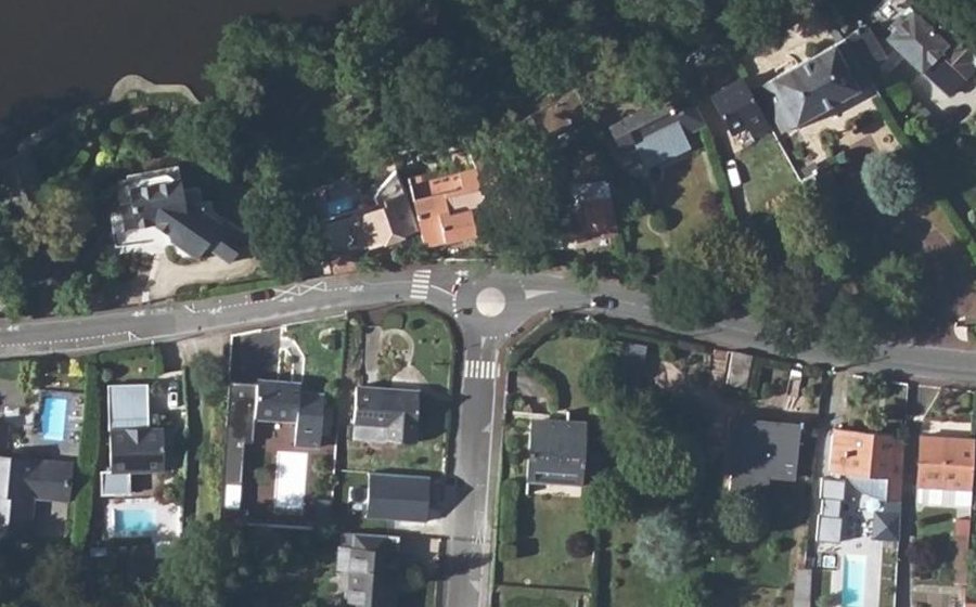 Vue aérienne du Mini-giratoire n°1826367740