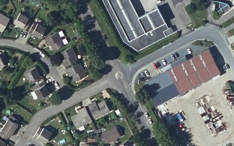 Vue aérienne du Mini-giratoire n°1827034258