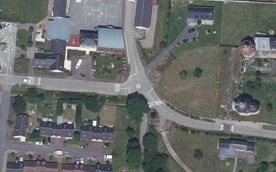 Vue aérienne du Mini-giratoire n°1827381920