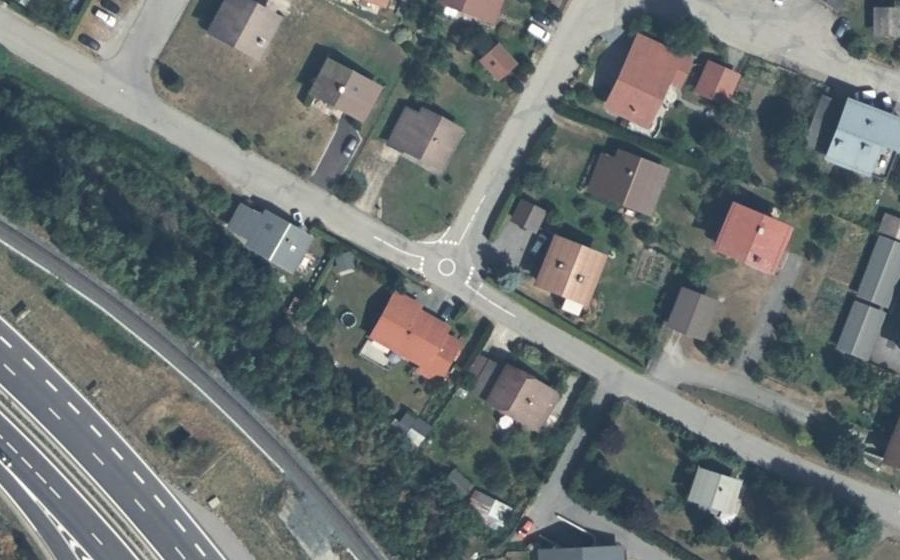 Vue aérienne du Mini-giratoire n°1827542735