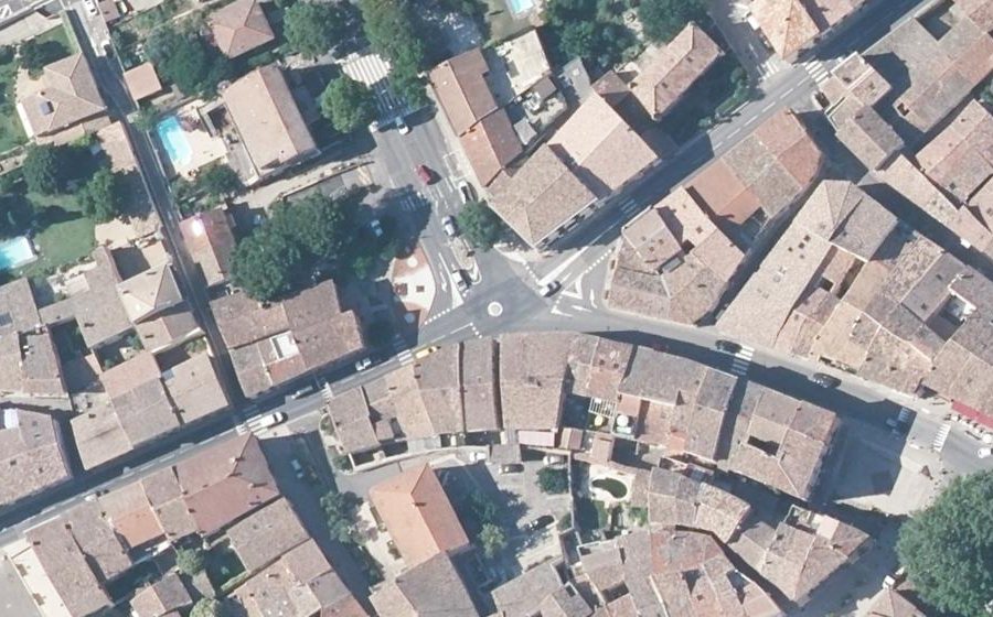 Vue aérienne du Mini-giratoire n°1827588669