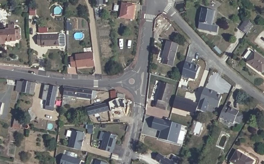Vue aérienne du Mini-giratoire n°1827606968