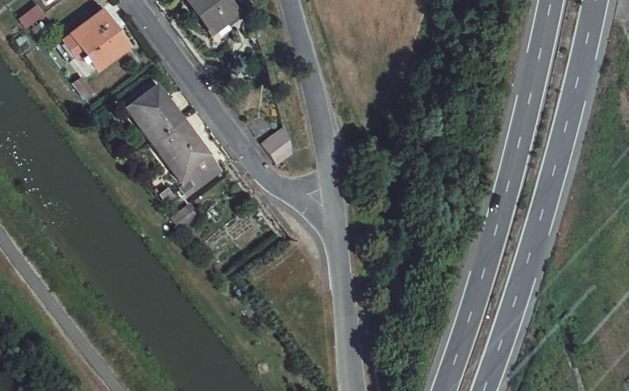 Vue aérienne du Mini-giratoire n°1827732068