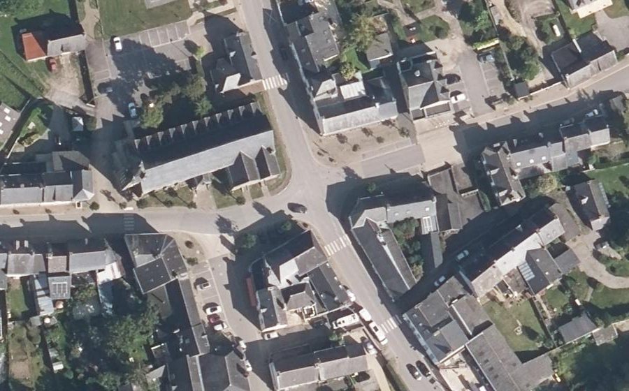 Vue aérienne du Mini-giratoire n°1828407511
