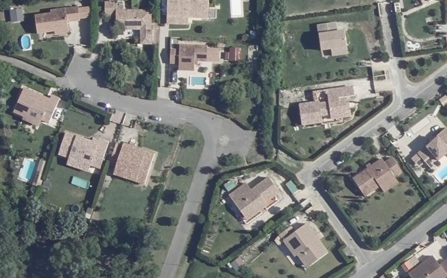 Vue aérienne du Mini-giratoire n°1828604034