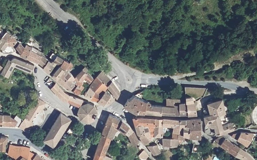Vue aérienne du Mini-giratoire n°1829174807