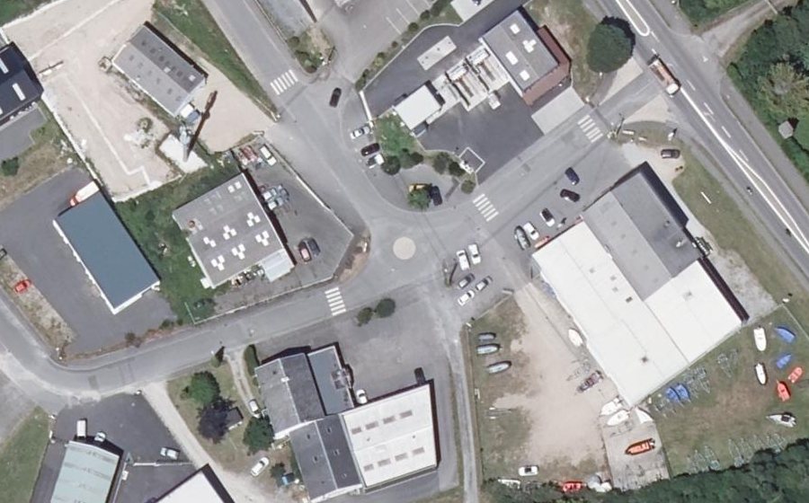 Vue aérienne du Mini-giratoire n°1831047772