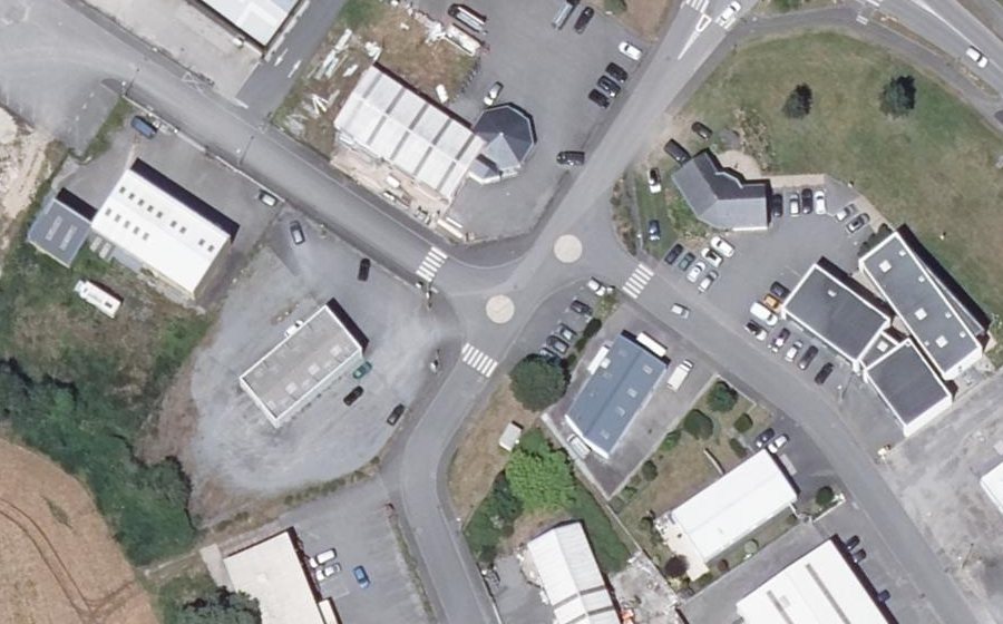 Vue aérienne du Mini-giratoire n°1831047790