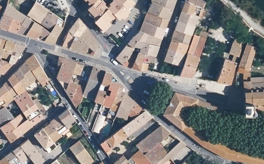 Vue aérienne du Mini-giratoire n°1831105140