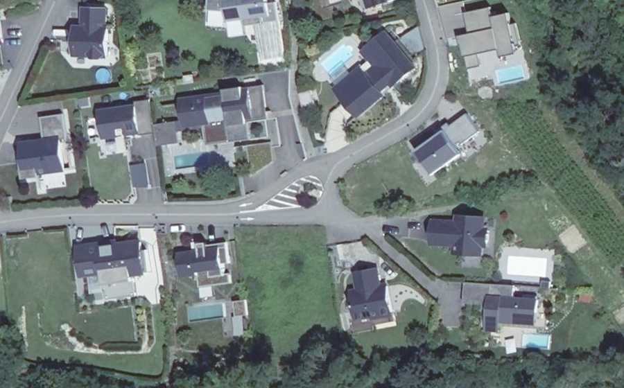 Vue aérienne du Mini-giratoire n°1832778232