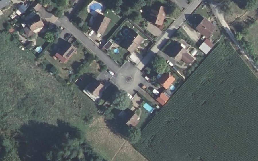 Vue aérienne du Mini-giratoire n°1833409993