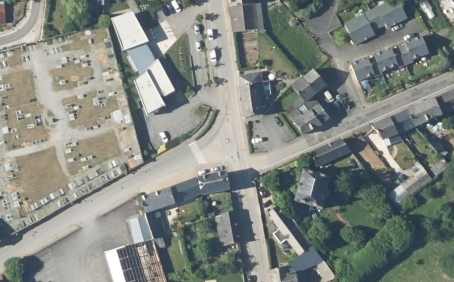 Vue aérienne du Mini-giratoire n°1834558815