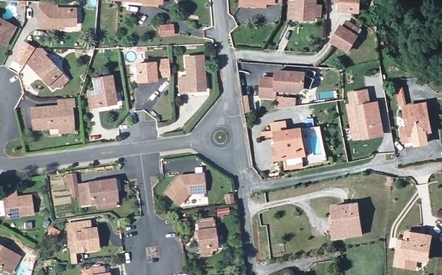 Vue aérienne du Mini-giratoire n°1835235402