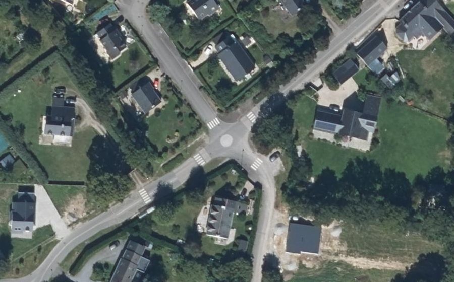 Vue aérienne du Mini-giratoire n°1835236760
