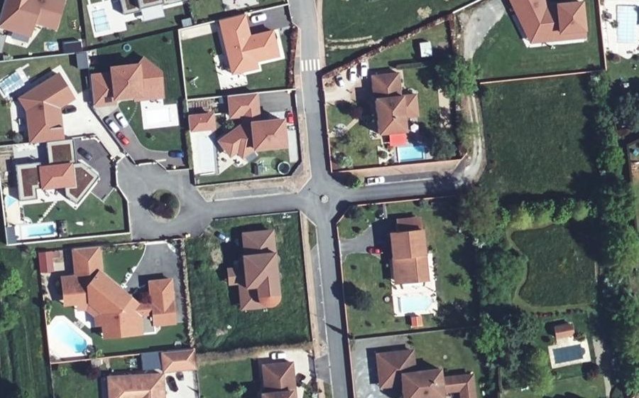 Vue aérienne du Mini-giratoire n°1835240748