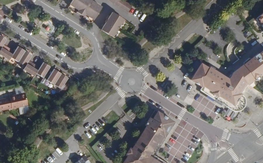 Vue aérienne du Mini-giratoire n°1835927605