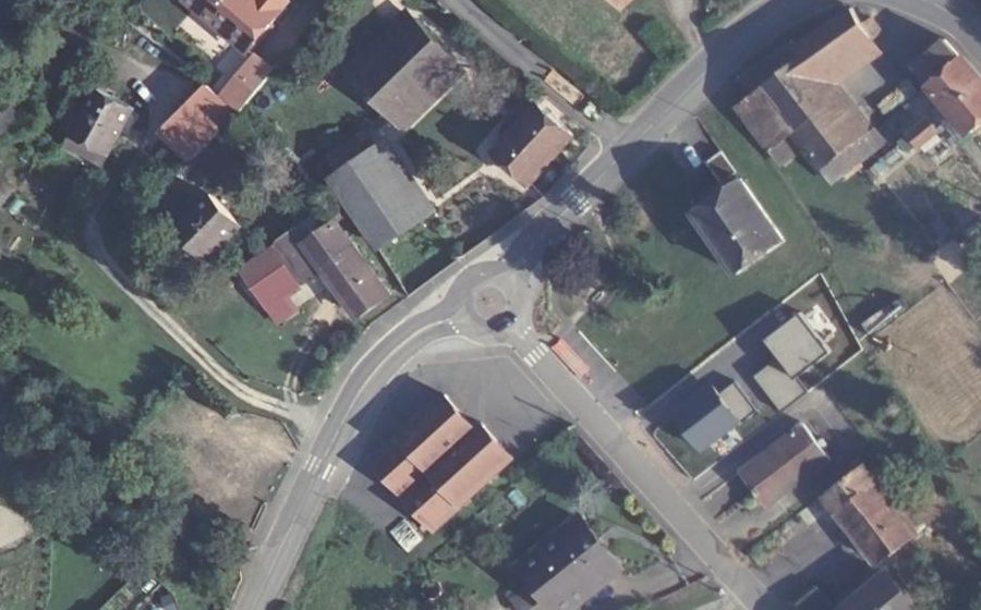 Vue aérienne du Mini-giratoire n°1836586450