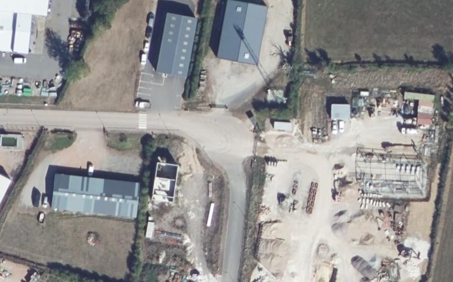 Vue aérienne du Mini-giratoire n°1836721589