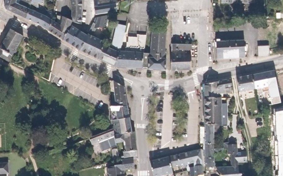 Vue aérienne du Mini-giratoire n°1840001626