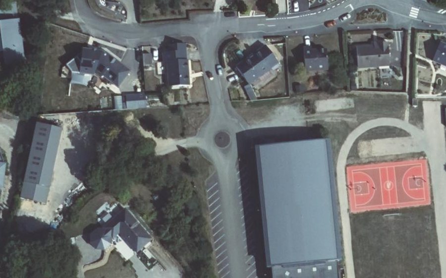 Vue aérienne du Mini-giratoire n°1842799089