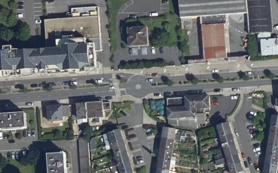 Vue aérienne du Mini-giratoire n°1843754572