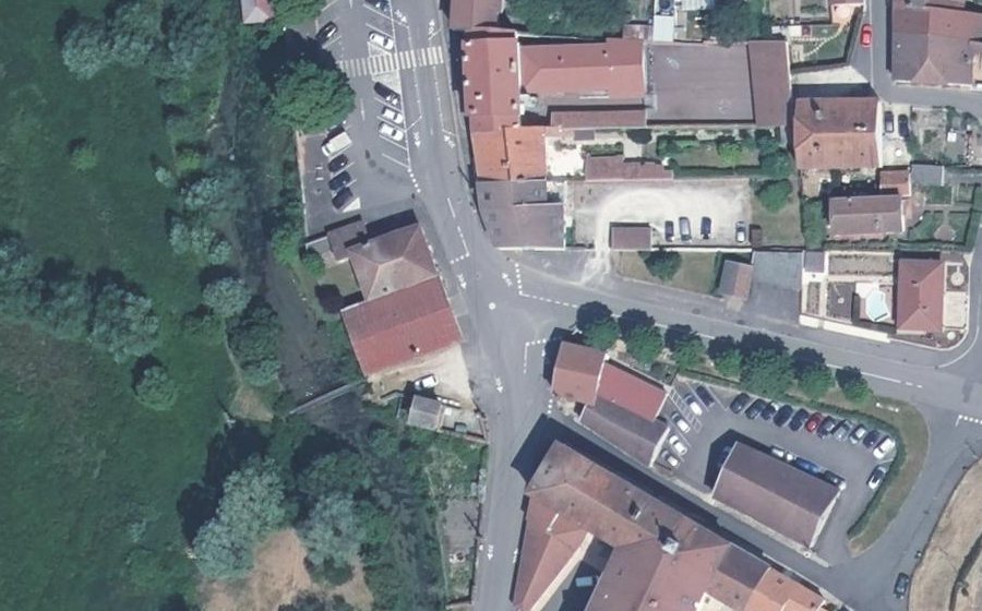 Vue aérienne du Mini-giratoire n°1844468112