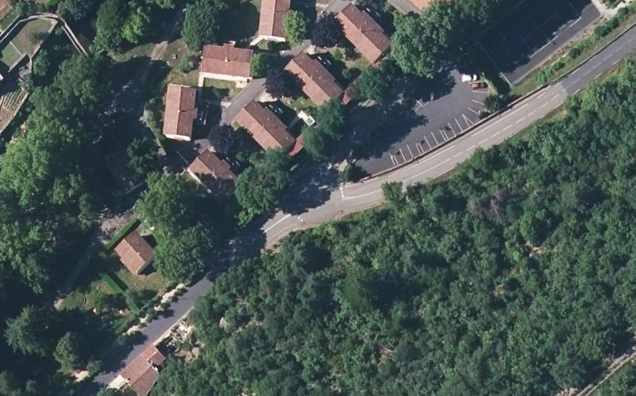 Vue aérienne du Mini-giratoire n°1848467135