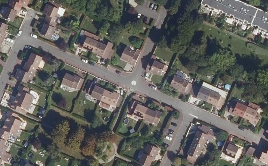 Vue aérienne du Mini-giratoire n°1849018602