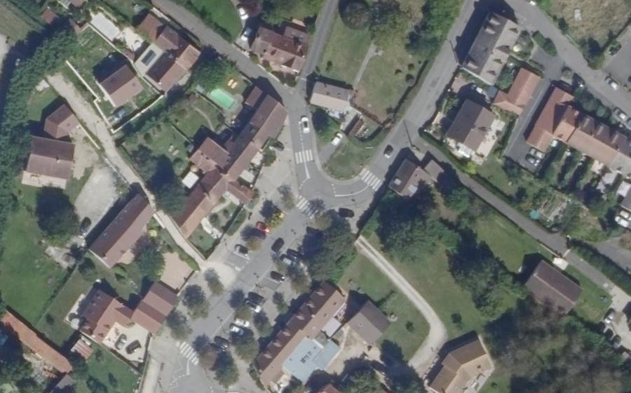 Vue aérienne du Mini-giratoire n°1853170641