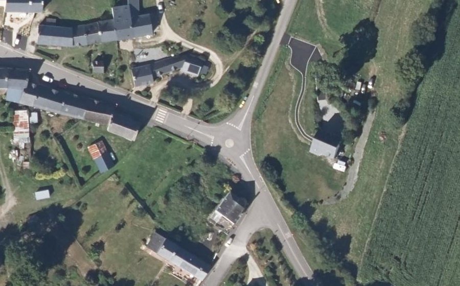 Vue aérienne du Mini-giratoire n°1853914364