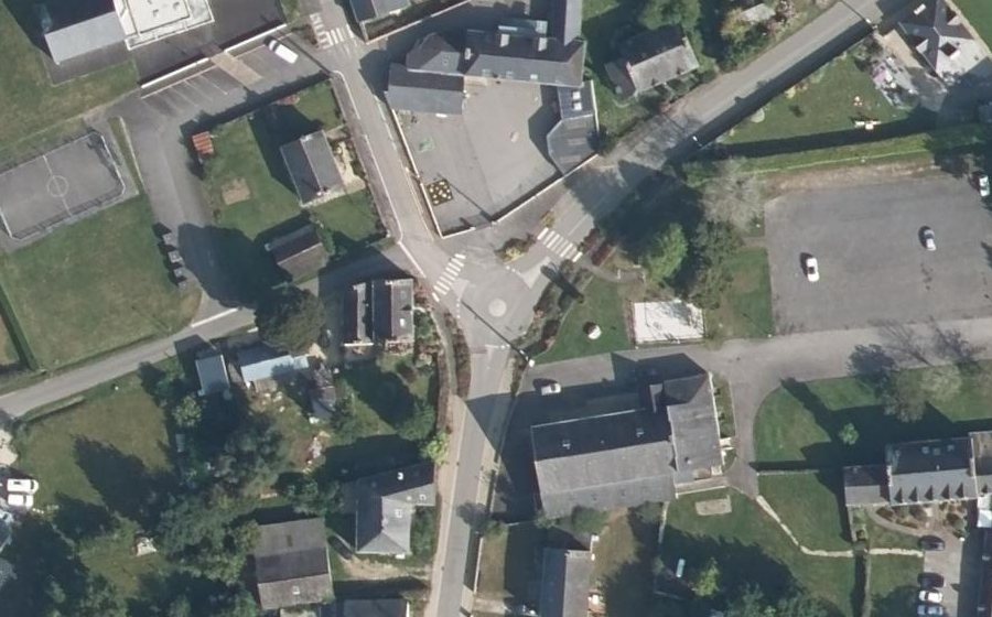 Vue aérienne du Mini-giratoire n°1860059800