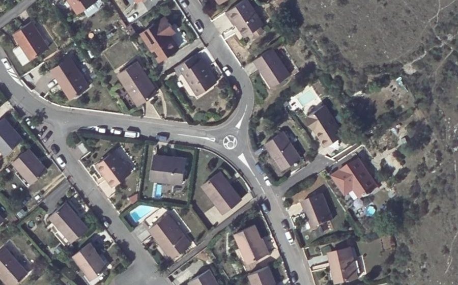 Vue aérienne du Mini-giratoire n°1860115444